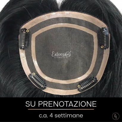 Topper professionali–double drawn, 100% capelli veri