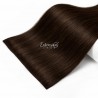 Clip invisibile singola fascia larga 15 cm, double drawn, 100% capelli veri