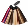 Cartella colori Extension realizzata in capelli naturali