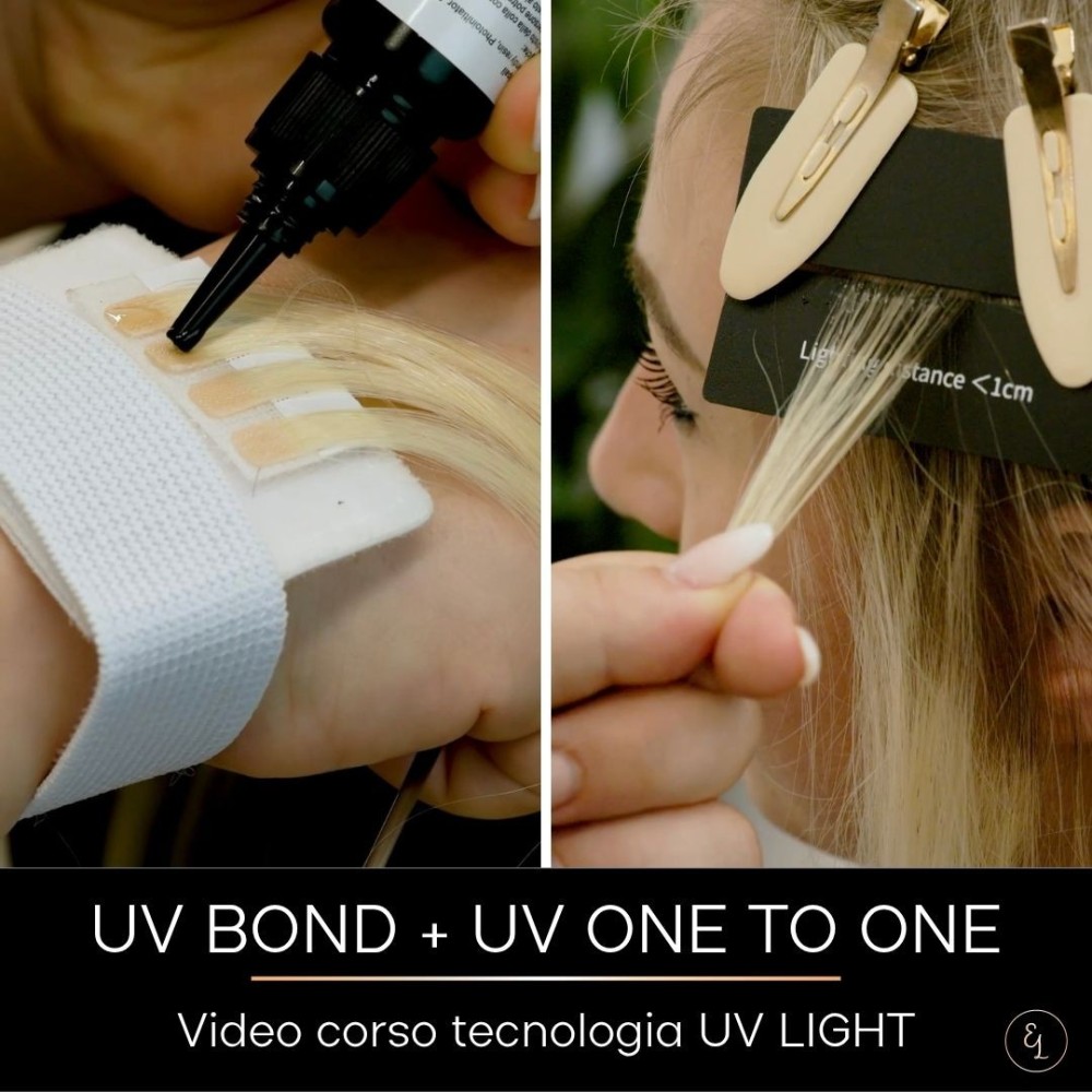 Video corso Professionale UV Light Hair Extensions