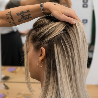 Biadesive invisibili 20 fasce da 4 cm double drawn 100% capelli veri