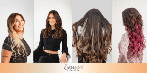 4 look con le extension per risplendere a Natale 2022